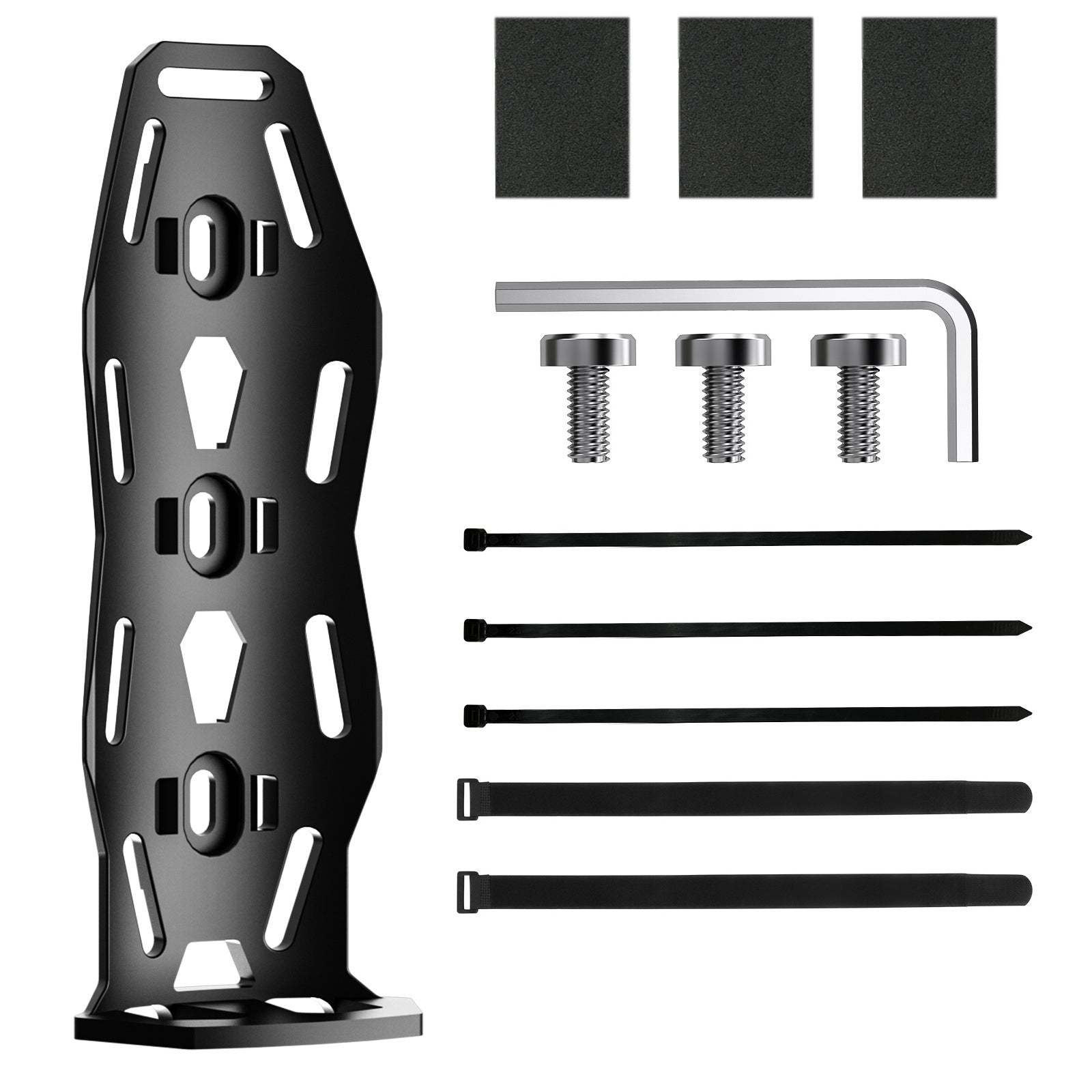 ENLEE Bike Front Fork Bag Holder Bracket Quick Release Bicycle Mount Base ENLEE Bike Front Fork Bag Holder Bracket Quick Release Bicycle Mount Base